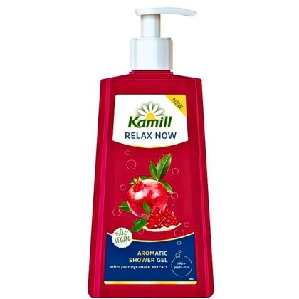 KAMILL GEL DE DUS POMPITA 500ML WOM CARE NOW POMEGRANATE*12