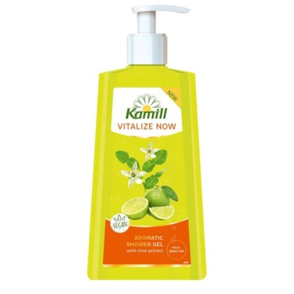 KAMILL GEL DE DUS POMPITA 500ML WOM VITALIZE NOW LIME*12