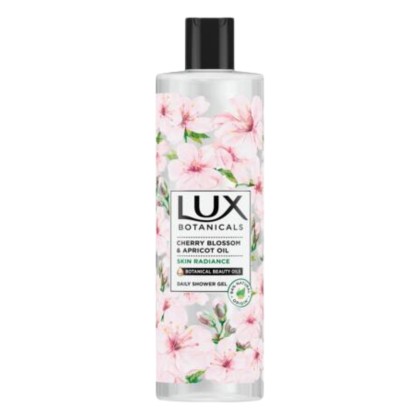 LUX GEL DE DUS 500ML BOTANICALS CHERRY BLOSSOM&APRICAT*12