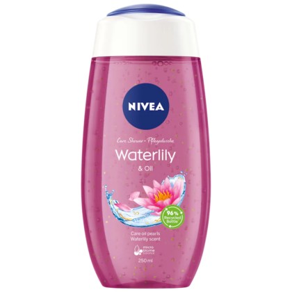 NIVEA GEL DE DUS 250ML WOM WATER LILY&OIL 80789*24