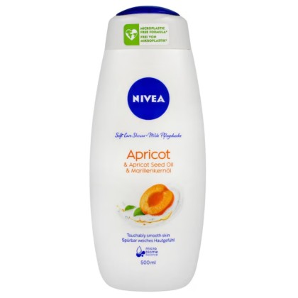 NIVEA GEL DE DUS 500ML WOM APRICOT 82688*12