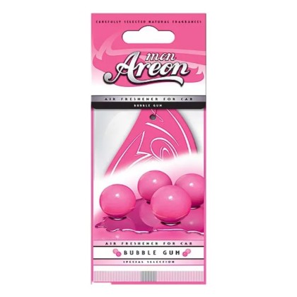 AREON ODORIZANT AUTO MON AREON BUBBLE GUM*10