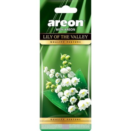 AREON ODORIZANT AUTO MON AREON LILY OF THE VALLEY*10