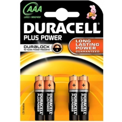 DURACELL BATERII ALKALINE R03 AAAK 4BUC*10