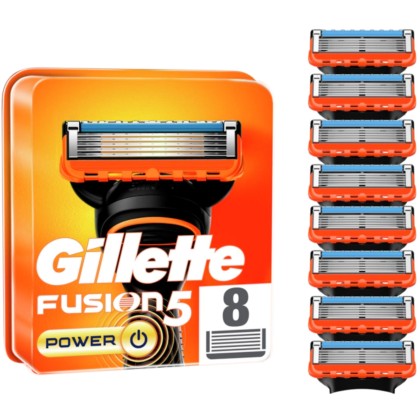 GILLETTE APARAT FUSIONS POWER 1REZERVA*6