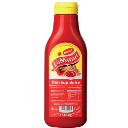 KETCHUP LA MINUT DULCE 480G(10)