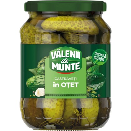 VALENII DE MUNTE CASTRAVETI IN OTET 670gr 6/BAX