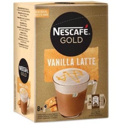 NESCAFE GOLD VANILLA LATTE 6(8X18,5G)