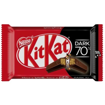 KIT KAT 4 FINGER DARK 41,5G (24BUC)