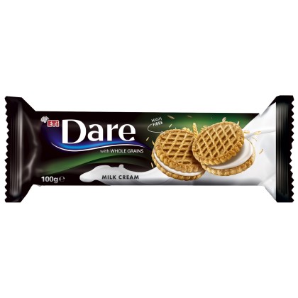 DARE BISCUITI CREMA LAPTE 100G (12BUC)