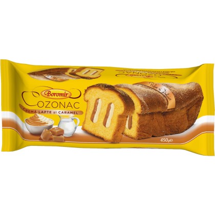 BOROMIR COZONAC CR.LAPTE-CARAMEL450G (9BUC)