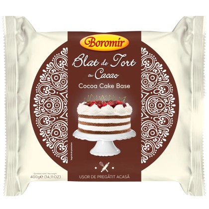 BLAT TORT CACAO 400G*6