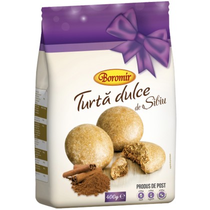 BOR.TURTA DULCE DE SIBIU 300G*12