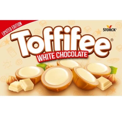 TOFFIFEE WHITE CHOCOLATE 125G  15*2