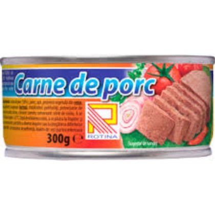 ROTINA CARNE PORC 300gr 6/BAX