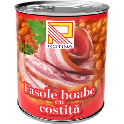 ROTINA COSTITA CU FASOLE 800gr 6/BAX