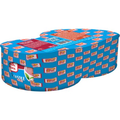 PACK MENIUL ZILEI ROTINA 600gr(CIORBA FASOLE AFUM.&FASOLE VERDE CU BACON)