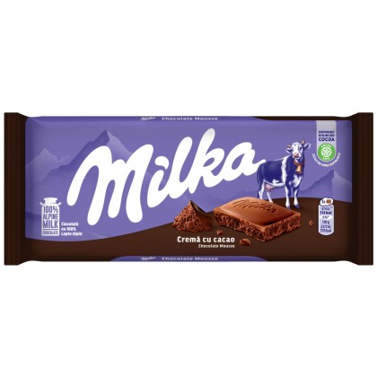 MILKA DESERT CU CIOCOLATA 100G