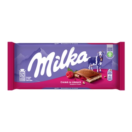 MILKA ZMEURA 100G