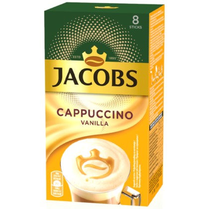 JACOBS CAPPUCINO VANILLA 8*12G