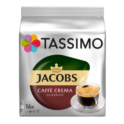 TASSIMO JACOBS CAFE CREMA CLASSICO 112G