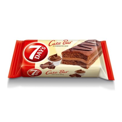 7DAYS CAKE BAR CACAO 32G