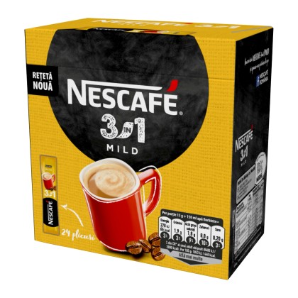 NESCAFE 3 IN 1 MILD 10(24X15G)