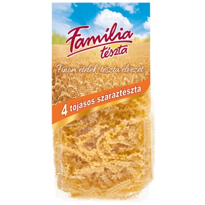 PASTE MACAROANE FODRATE CU 4 OUA 400G