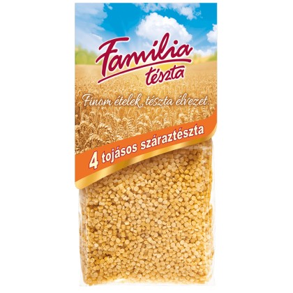PASTE FAMILIA CUS CUS TRADITIONALI 4 OUA 400gr 30/BAX