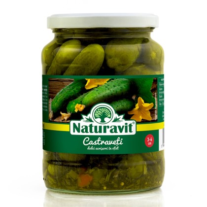 CASTRAVETI NATURAVIT 3-6CM 680G