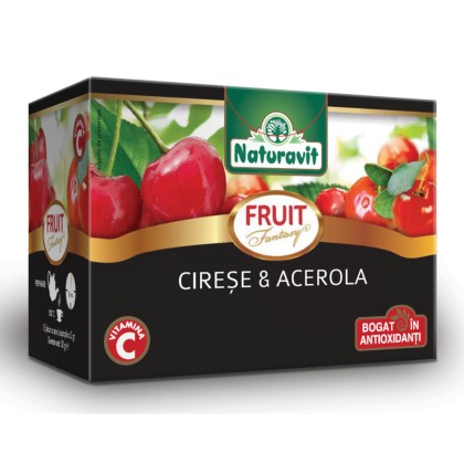 CEAI DE CIRESE SI ACEROLA NATURAVIT (15*2gr)