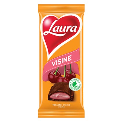 LAURA TABLETA LAPTE VISINE 92G