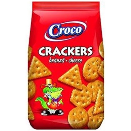 CROCO CRACKERS BRANZA/100G