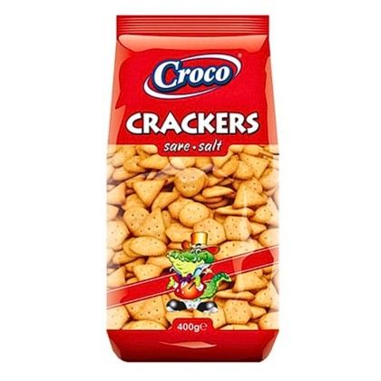 CROCO CRACKERS SARE/400G