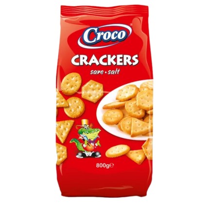 CROCO CRACKERS SARE/800G