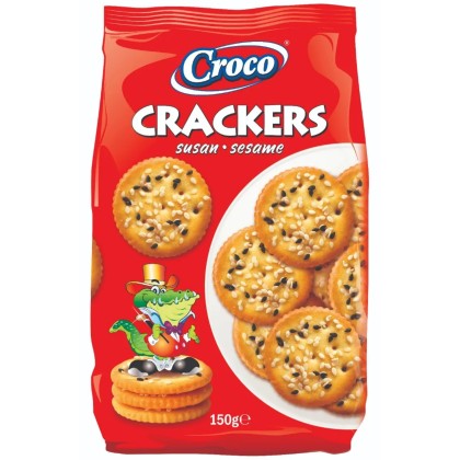CROCO CRACKERS SUSAN /150GR