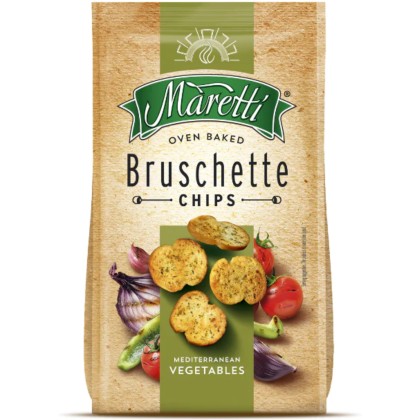 MARETTI BRUSCHETTE MEDITERRANEAN VEGETABLES 70 gr 15/BAX