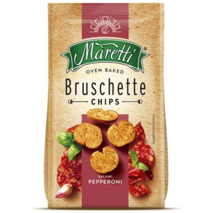 MARETTI BRUSCHETTE SALAMI PEPPERONI 70gr 15/BAX