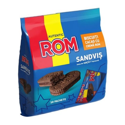 ROM SANDVIS 10P CACAO ROM 360G