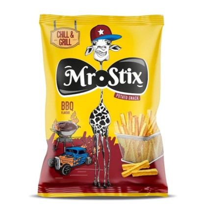 MR STIX SNACKS BARBEQUE 50gr 16/BAX