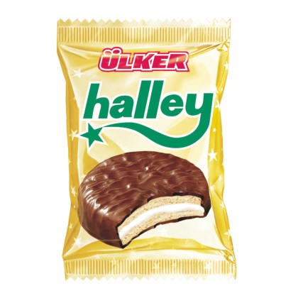 HALLEY BISCUITI CU BEZEA GLAZ.30G (24B)
