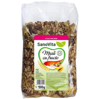 SNV MUSLI CU FRUCTE 500gr 20/bax