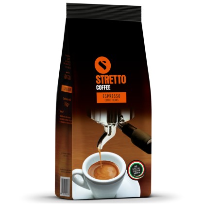 STRETTO CAFEA BOABE 1 KG