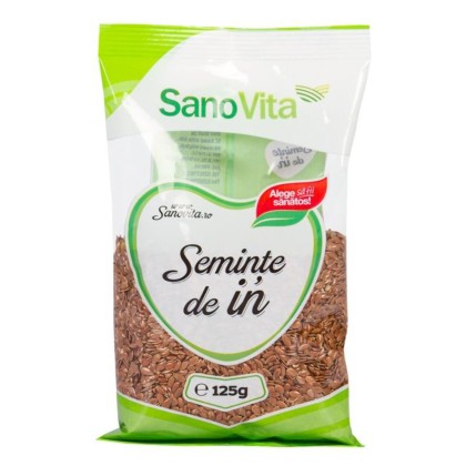 SNV SEMINTE DE IN 125gr 30/bax