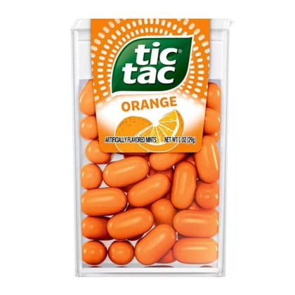 TIC TAC T1X24X12 ORANGE