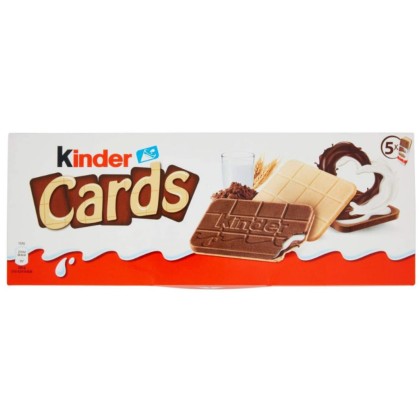 KINDER CARDS COCOA MILK T(2X5)X20