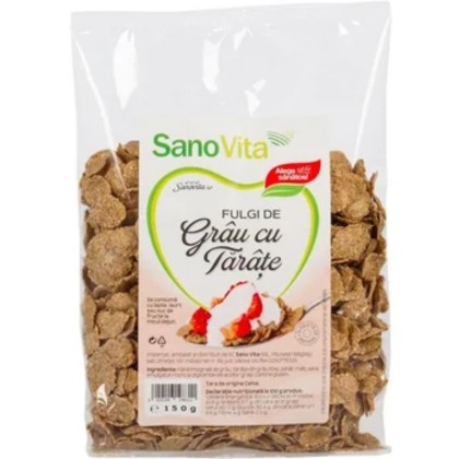 SNV FULGI DE GRAU CU TARATE 150G 30/BAX
