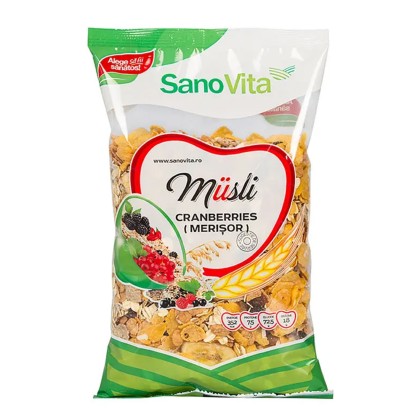 SNV MUSLI CU MERISOARE 400GR ZIPPER 6/BAX