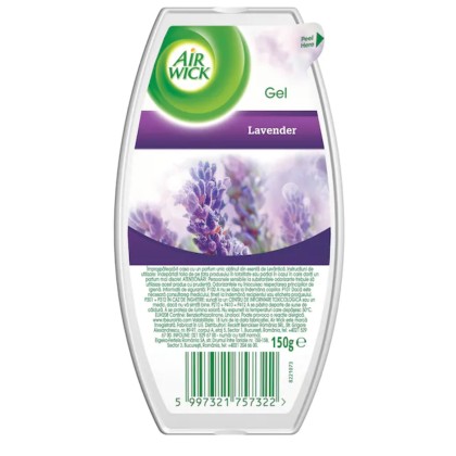 AIR WICK ODORIZANT GEL 150G LAVANDA*12