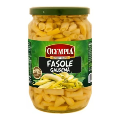 OLYMPIA FASOLE GALBENA, borcan 720 ML, 6 BUC/BAX